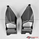 Ducati ストリートファイター エアインテーク カバー - 100% カーボンファイバー Ducati Streetfighter Air Intake Covers - 100% Carbon Fiber