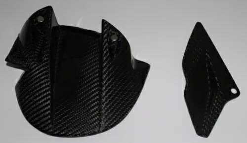 カーボンファイバー リア ハガー チェーン ガード アプリリア Dorsoduro 750、900、1200 08-21用 Carbon Fiber Rear Hugger Chain Guard for Aprilia Dorsoduro 750, 900, 1200 08-21