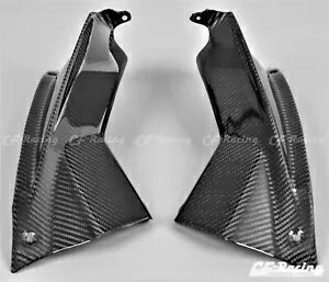 アプリリア RSV4 2009-2011 用カーボンファイバー アッパー フロント サイド パネル Carbon Fiber Upper Front Side Panels for Aprilia RSV4 2009-2011