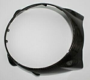 アプリリア マナ 850 2008-2014 用カーボンファイバー ヘッドライト サラウンド Carbon Fiber Headlight Surround for Aprilia Mana 850 2008-2014
