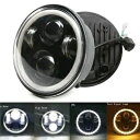 5.75インチ 5 3/4 LED ヘッドライト DRL 付き ホンダ シャドウ エアロ スピリット 750 VT VTX用 5.75