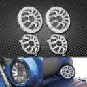 クローム CNC F&R スピーカーグリルマスクカバーハーレーツーリングエレクトラグライド 14 用 Chrome CNC F&R Speaker Grill Masks Cover Fit For Harley Touring Electra Glide 14