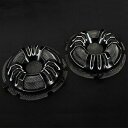 ゲージカットスピーカーグリルマスクカバーハーレーツーリングエレクトラグライド14-21用 Gauge Cut Speaker Grill Masks Cover Fit For Harley Touring Electra Glide 14-21
