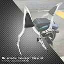 クローム取り外し可能な後部乗客背もたれシーシーバー三角形パッドフィットファットボーイ Chrome Detachable Rear Passenger Backrest Sissy Bar Triangle Pad Fit For Fatboy