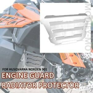 エンジンカバーファンプロテクターラジエーターガードプレートハスクバーナノルデン 901 2022-24 Engine Cover Fan Protector Radiator Guard Plate For Husqvarna Norden 901 2022-24
