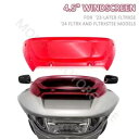 フロントガラス スポーツ スクリーン ハーレー ロード グライド CVO ST FLTRXSTSE 2024 以降に適合 Windshield Sport screen Fit for Harley Road Glide CVO ST FLTRXSTSE 2024 -later(2)