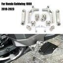 ホンダ ゴールドウィング GL1800 2018-2023 3 ウェイ高速道路フットペグ取付ブラケットキット For Honda Goldwing GL1800 2018-2023 3-Way Highway Foot Pegs Mounting Bracket Kit(2)