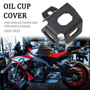 リアブレーキ液オイルリザーバーカバーアプリリア Tuono 660 RS 660 2021 2022 2023 Rear Brake Fluid Oil Reservoir Cover For Aprilia Tuono 660 RS 660 2021 2022 2023