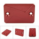 レッド フロント ブレーキ リザーバー液キャップ ホンダ 300EX 400EX 450R 450ER FTR223 US用 Red Front Brake R...