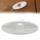 サイドマーカーライトターンシグナルランプハウジングカバー日産キューブジュークデュアリス用 Side Marker Light Turn Signal Lamp Housing Cover For Nissan Cube Juke Dualis(2)