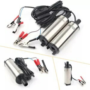12V/24V 水中ポンプ 51mm 水油ディーゼル燃料移送給油 33L/分 12V/24V Submersible Pump 51mm Water Oi..