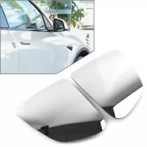 ホワイトレンズ加熱防水車のバックミラーテスラモデル Y 2020 2021-23 White Lens Heating Waterproof Car Rearview Mirror For Tesla Model Y 2020 2021-23