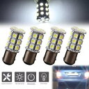 4x 27SMD BA15D キャビンマリンボート LED 電球 1004 1076 1142 ホワイト 20*48.5 ミリメートル 4x 27SMD BA1...