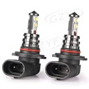2x H10 40W 6000K 1600LM LED ドライビングフォグ電球白色光ランプ 2x H10 40W 6000K 1600LM LED Driving Fog Light Bulbs White Light Lamp(2)