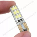 T10 車用 LED Canbus エラーフリー明るい電球 W5W 12SMD 2835 ホワイト T10 Car LED Canbus Error Free ...