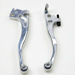 クロームブレーキクラッチレバー Kawasaki KLX 250 650 1993-95 KDX 220 1994-06 Chrome Brake Clutch Levers For Kawasaki KLX 250 650 1993-95 KDX 220 1994-06