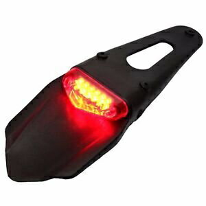 オフロード MX バイクデュアルスポーツピットダートバイク LED リアフェンダーブレーキテールライト Off-road MX Motorbike Dual Sport Pit Dirt Bike LED Rear Fender Brake Tail Light