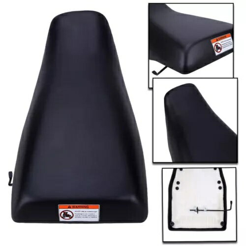 コンプリートシート ブラック ホンダ TRX300 Fourtrax 300 2X4 1988-2000 1989 1990 1991用 Complete Seat Black for Honda TRX300 Fourtrax 300 2X4 1988-2000 1989 1990 1991
