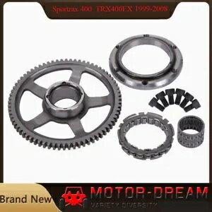 スタータースターティングクラッチワンウェイギアベアリングホンダ TRX400EX TRX400X 1999-08 Starter Starting Clutch One Way Gear Bearing for Honda TRX400EX TRX400X 1999-08