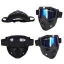 オートバイのフェイスマスク メガネ アイウェア モトクロス ATV ダートバイク シールド ゴーグル/マスク Motorcycle Face Mask Glasses Eyewear Motocross ATV Dirt Bike Shield Goggles/Mask