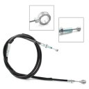 ハーレー スポーツスター 1200 883 オートバイ 65 インチ 165cm ブレーキ クラッチ ケーブル セットに適合 Fits Harley Sportster 1200 883 Motorcycle 65'' 165cm Brake Clutch Cable Set