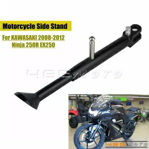 CNC アルミサイドキックスタンドキックスタンド Kawasaki Ninja 250R EX250 2008-2012用 CNC Aluminum Side Kick Stands Kickstand for Kawasaki Ninja 250R EX250 2008-2012