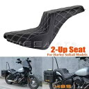 2アップ シート LS ゲルパッド ハーレー ソフテイル スタンダード FXST スリム FLSL ストリート ボブ FXBBS 用 2-Up Seat LS Gel Pad For Harley Softail Standard FXST Slim FLSL Street Bob FXBBS