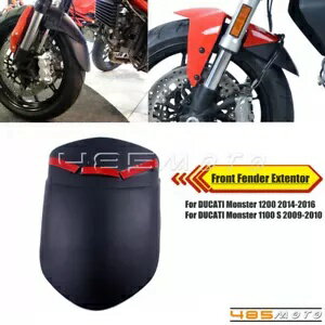 CNC オートバイフロントフェンダーエクステンションドゥカティモンスター 696 796 1200 S 1100 S CNC Motorcycle Front Fender Extension For Ducati Monster 696 796 1200 S 1100 S