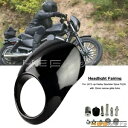 フロントヘッドライトフードフェアリングマスクフロントガラススポーツスターアイアン 883 1200 1973-Up Front Headlight Hood Fairing Mask Windshield For Sportster IRON 883 1200 1973-Up
