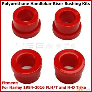 4 個のハンドルバーライザーブッシ