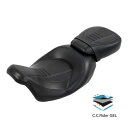 ブルーステッチ運転席助手席ゲルシートハーレーツーリングロードグライド09-23に適合 Blue Stitching Driver Passenger Gel Seat Fit For Harley Touring Road Glide 09-23