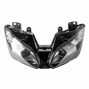Kawasaki Ninja ZX6R 2013-2018用オートバイヘッドライトハウスヘッドランプアセンブリ Motorcycle Headlight House Headlamp Assembly for Kawasaki Ninja ZX6R 2013-2018