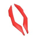 レッドリア左右フェンダーディフレクター 2017 2018 Can Am Maverick X3/MAX に適合 Red Rear Left & Right F...