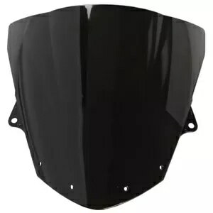 ブラックフロントガラスカワサキ 2008 2009 2010 忍者 ZX10R ABS プラスチックフロントガラス Black Windshield For Kawasaki 2008 2009 2010 Ninja ZX10R ABS Plastic Windscreen