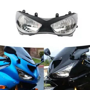 Kawasaki Ninja ZX6R 2005-2006用オートバイヘッドライトハウスヘッドランプアセンブリ Motorcycle Headlight House Headlamp Assembly for Kawasaki Ninja ZX6R 2005-2006