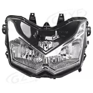 Moto フロントヘッドライトヘッドランプ KAWASAKI Z1000 2010 2011 2012 2013 クリア新品 Moto Front Headlight Headlamp for KAWASAKI Z1000 2010 2011 2012 2013 Clear New
