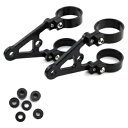 1 ペアヘッドランプブラケットフロントフォークアフターマーケットフィットトライアンフストリートツイン 16-20 1 Pair Headlamp Bracket Front Fork Aftermarket Fit For Triumph Street Twin 16-20