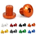 CNC ミラー穴プラグアルミアフターマーケットホンダ XR650L 2015-2020 のペア Pair Of CNC Mirror Hole Plug Aluminum Aftermarket Fit For Honda XR650L 2015-2020