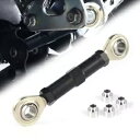 調整可能なサスペンション下降リンクマウントブラックヤマハ YZF-R1 2007-2008 に適合 Adjustable Suspension Lowering Links Mount Black Fit For Yamaha YZF-R1 2007-2008