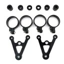 アフターマーケットトライアンフ スラクストン 1200 2016-2020 フロントフォークヘッドライトブラケットに適合 Aftermarket Fit For Triumph Thruxton 1200 2016-2020 Front Fork Headlight Bracket