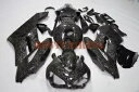 鍛造カーボンファイバースタイルフェアリングキット ホンダ CBR1000RR 2004 2005 ブラックボディ用 Forged Carbon Fiber St...