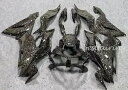 鍛造カーボンファイバーフェアリングキット Kawasaki Ninja ZX6R 2019-2023 ZX636 ABS ボディ用 Forged Carbon ...