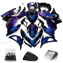 カメレオン + 鍛造カーボンファイバーフェアリングキット + ボルト Kawasaki Ninja 400 2018-2023 Chameleon+Forged...