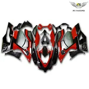 FL インジェクショングレーブラックレッドフェアリング Ducati 2012-2013 899/1199 a013 に適合 FL Injection Gray...