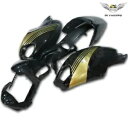FL インジェクションゴールドブラック ABS フェアリング Ducati Monster 696 796 1100 a003 に適合 FL Injection...