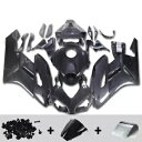 鍛造カーボンファイバーエフェクトフェアリングキット ホンダ CBR1000RR 2004 2005 グロスブラック用 Forged Carbon Fiber E...