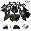 FT 鍛造カーボンファイバーフェアリングキットヤマハ YZF R6 2008-2016 プラスチックボディワーク FT Forged Carbon Fiber ...