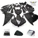 FT 鍛造カーボンファイバー塗装フェアリングキット ボディワーク ヤマハ YZF R1 2012-2014用 FT Forged Carbon Fiber Pa...