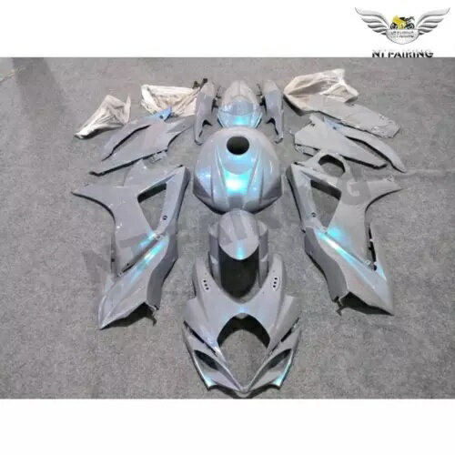 FT フェアリング GSXR 1000 2007-08 インジェクション カメレオン グレー Dazz x075 に適合 FT Fairing Fit for ...