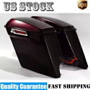 カメレオン ストレッチ拡張サドルバッグ ハーレーツーリングロードグライド 2014-2024用 Chameleon Stretched Extended Saddle bags For Harley Touring Road Glide 2014-2024